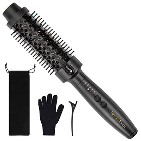 Tresses Touch thermal brush with a 1.5-inch barrel for voluminous curls.