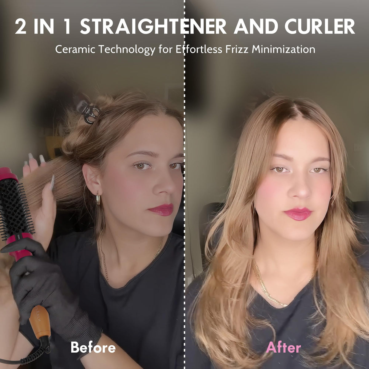 Tresses Touch universal voltage ideal for travel worldwide