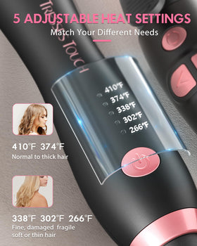 Tresses Touch universal voltage for travel from 110-240V