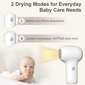 Trewf charging base dock keeps the compact dryer ready and safely stored.