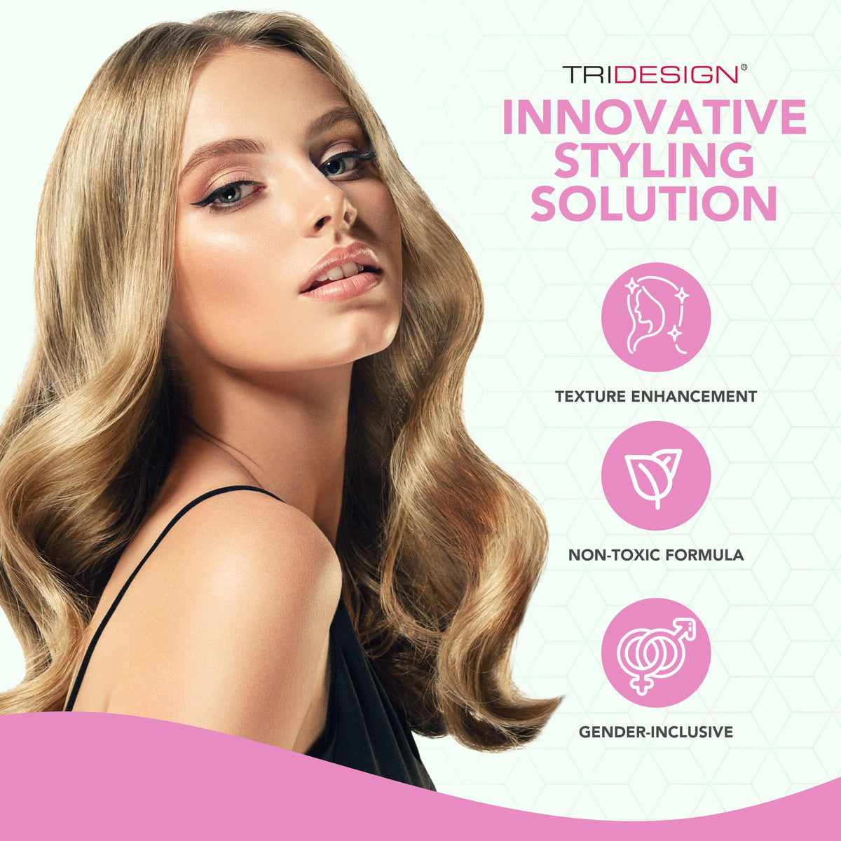 TRI DESIGN Aerogel finishing spray for sculpting hairstyles with lift
