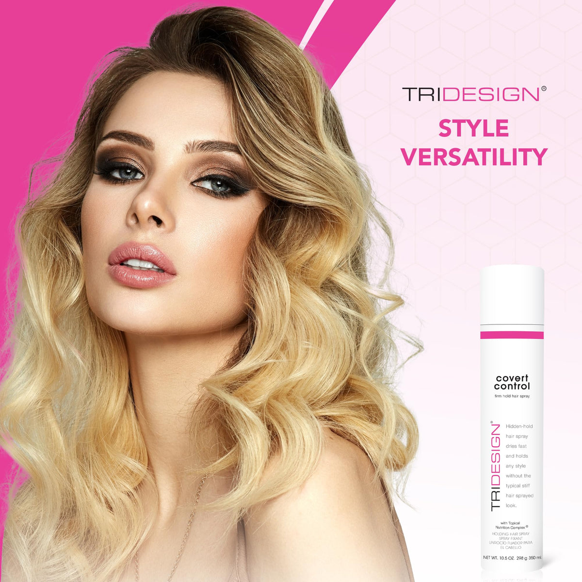 TRI Design Covert Control works on all hair types for all genders