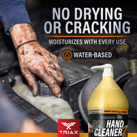 Triax Scrubinator biodegradable-formula supports eco-friendly cleaning that's gentle on skin.