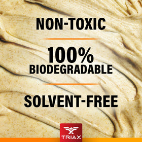 Triax Scrubinator moisturizing-protection keeps hands soft after washing.