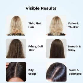Tricholoy+ Clean rinse with airy finish suggests lasting body.