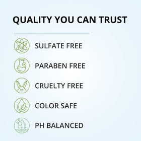 Tricholoy+ Scalp care moment demonstrates cleansing and oil balance.