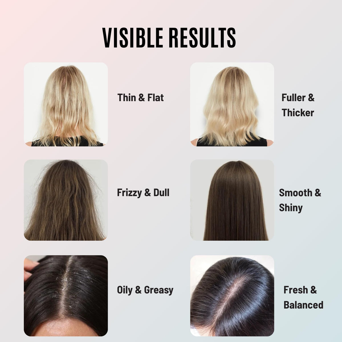 Tricholoy+ Thickening Conditioner detangles ends with weightless hydration.