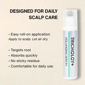 Tricholoy+ moringa seed extract image suggesting antioxidant protection for dry scalp.