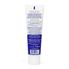 Travel-sized TriDerma skincare bag with redness relief cream