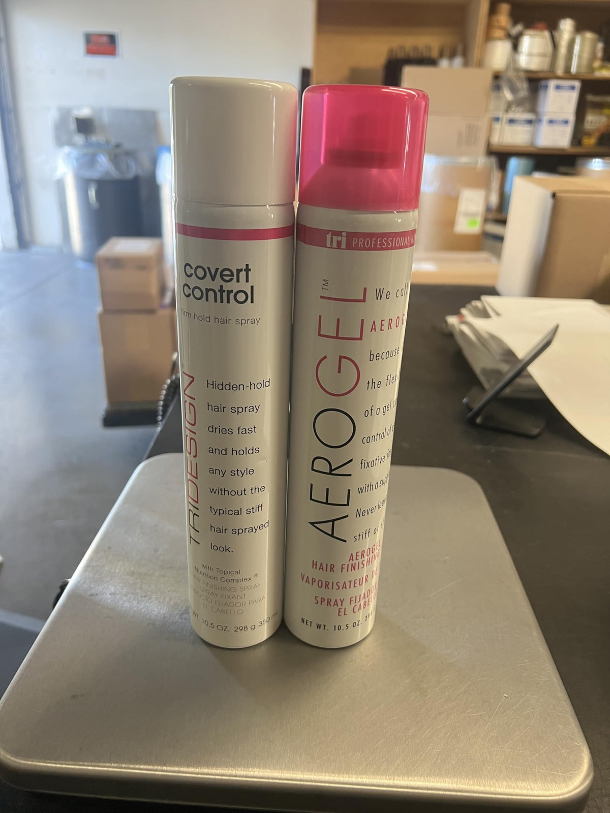 TRIDESIGN Covert Control finish highlights natural shine and hold.