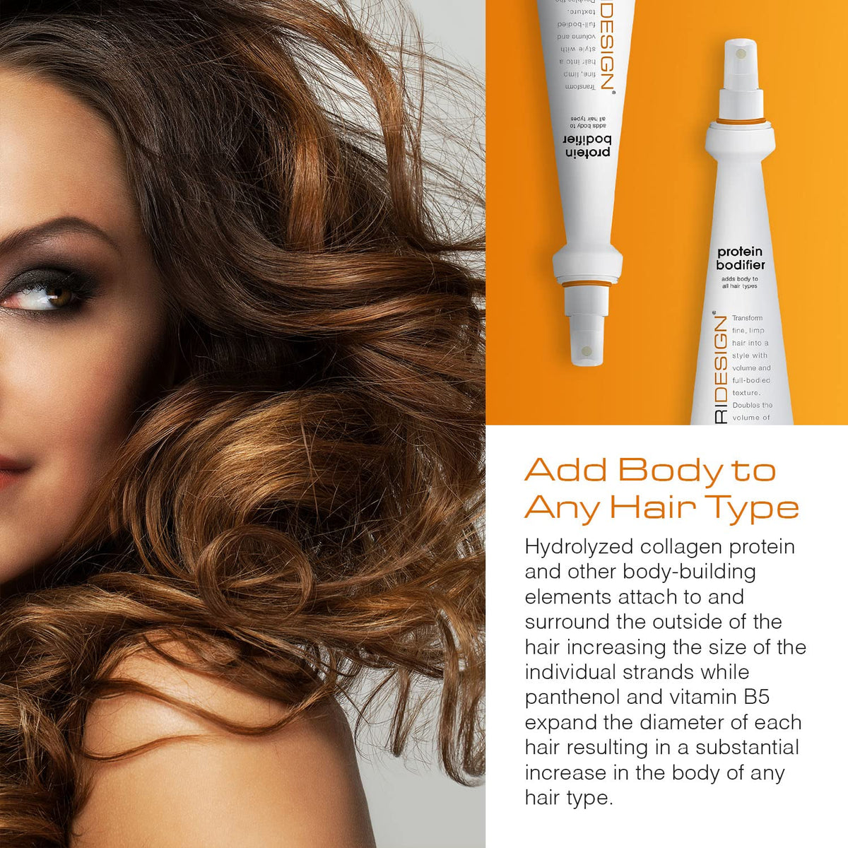 TRI Design Bodifier-volumized-hair demonstrates lift and body in everyday looks.
