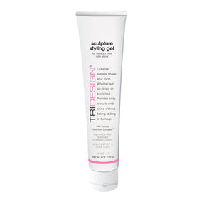 TRIDESIGN Sculpture Gel bottle shows strong hold and shine for all hair types.