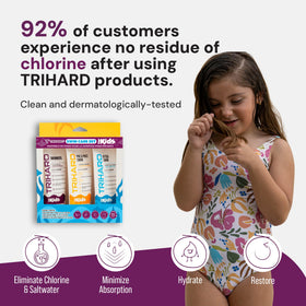 TRIHARD Kids swim care bundle for gentle post-swim routine.