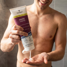 TRIHARD dermatologist tested formula suited for sensitive scalps