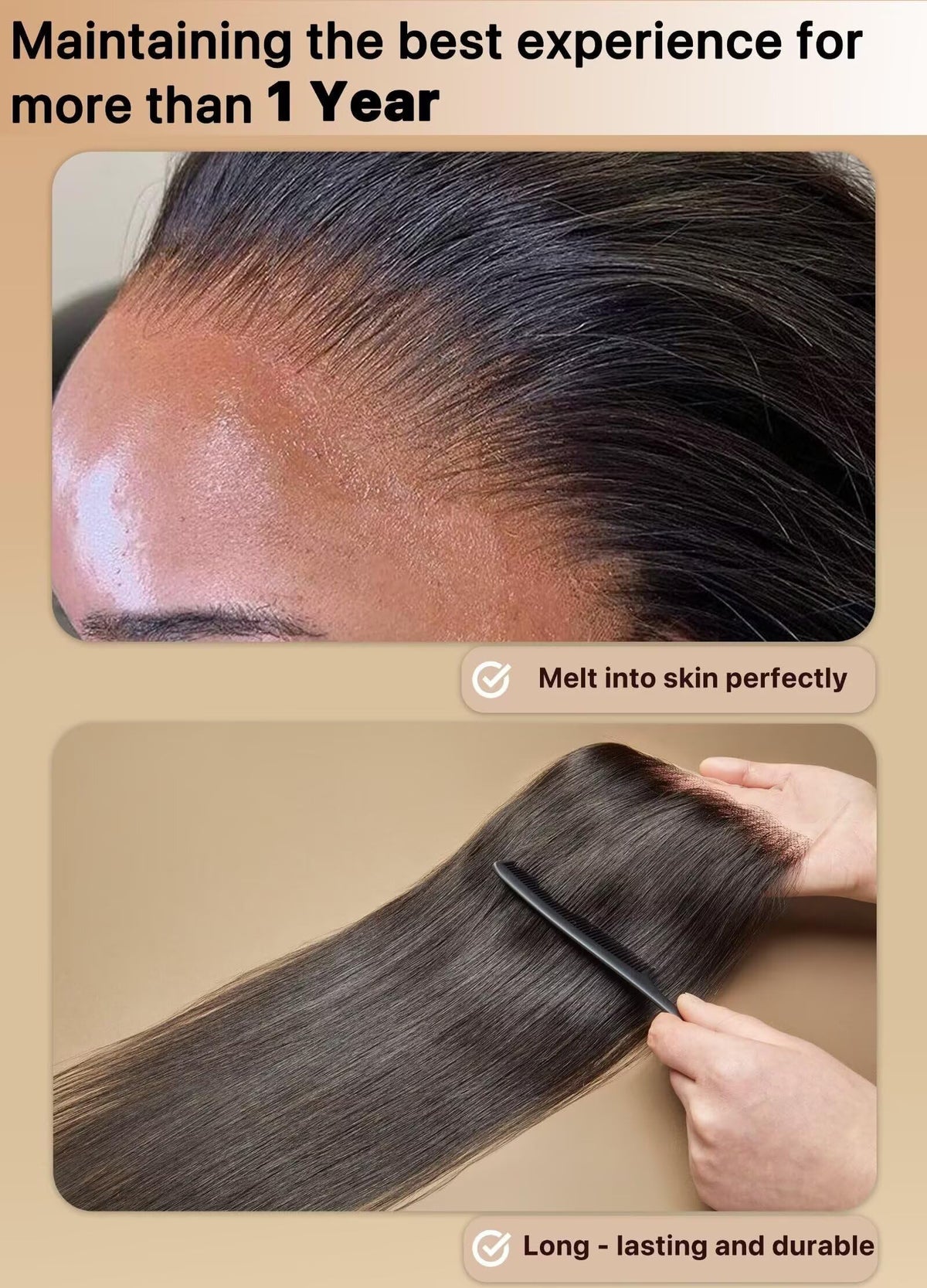 Triippy closure wearability image demonstrates smooth blend across diverse skin tones