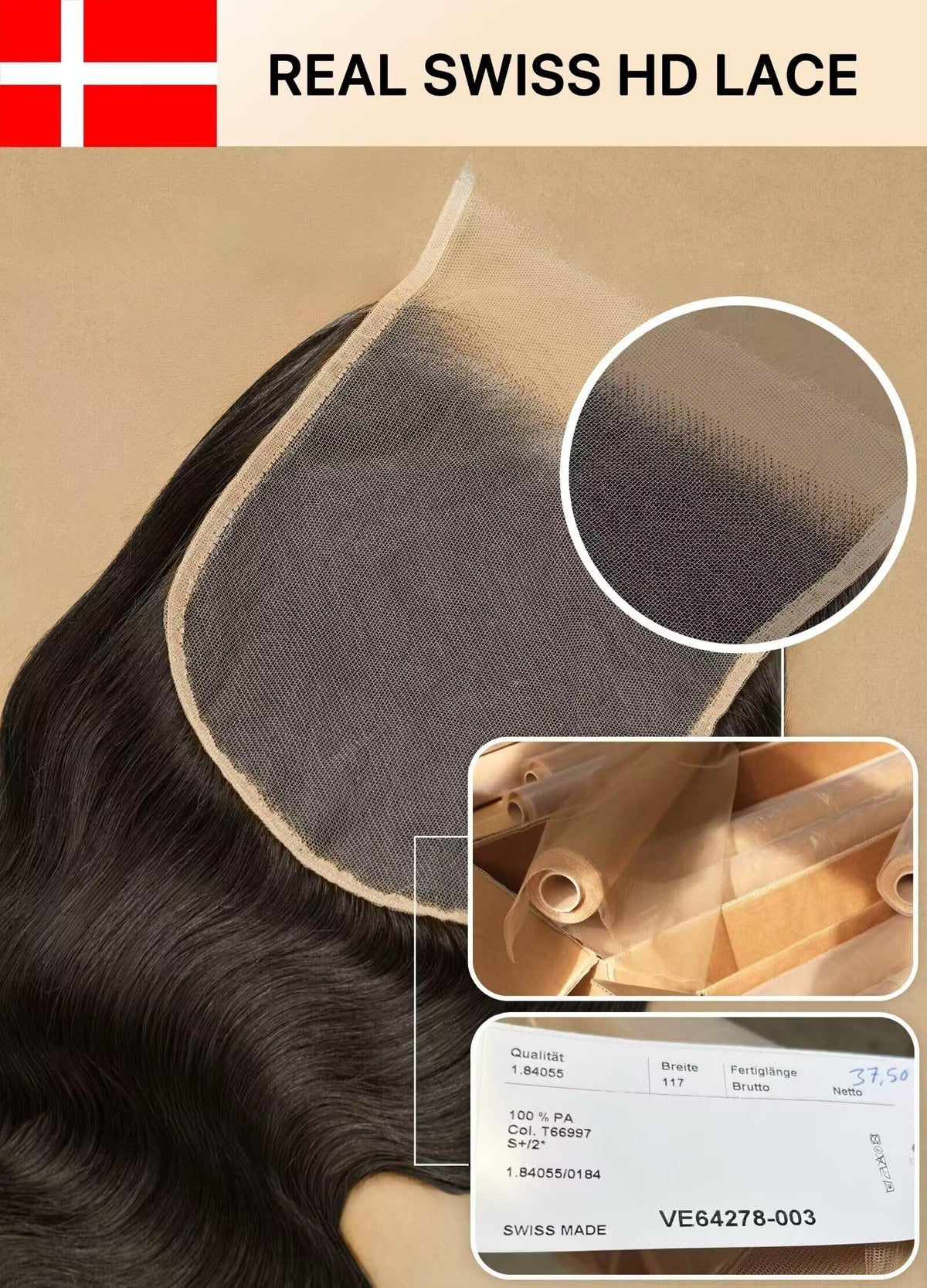Triippy soft, silky hair movement showcases luxurious texture and shine.