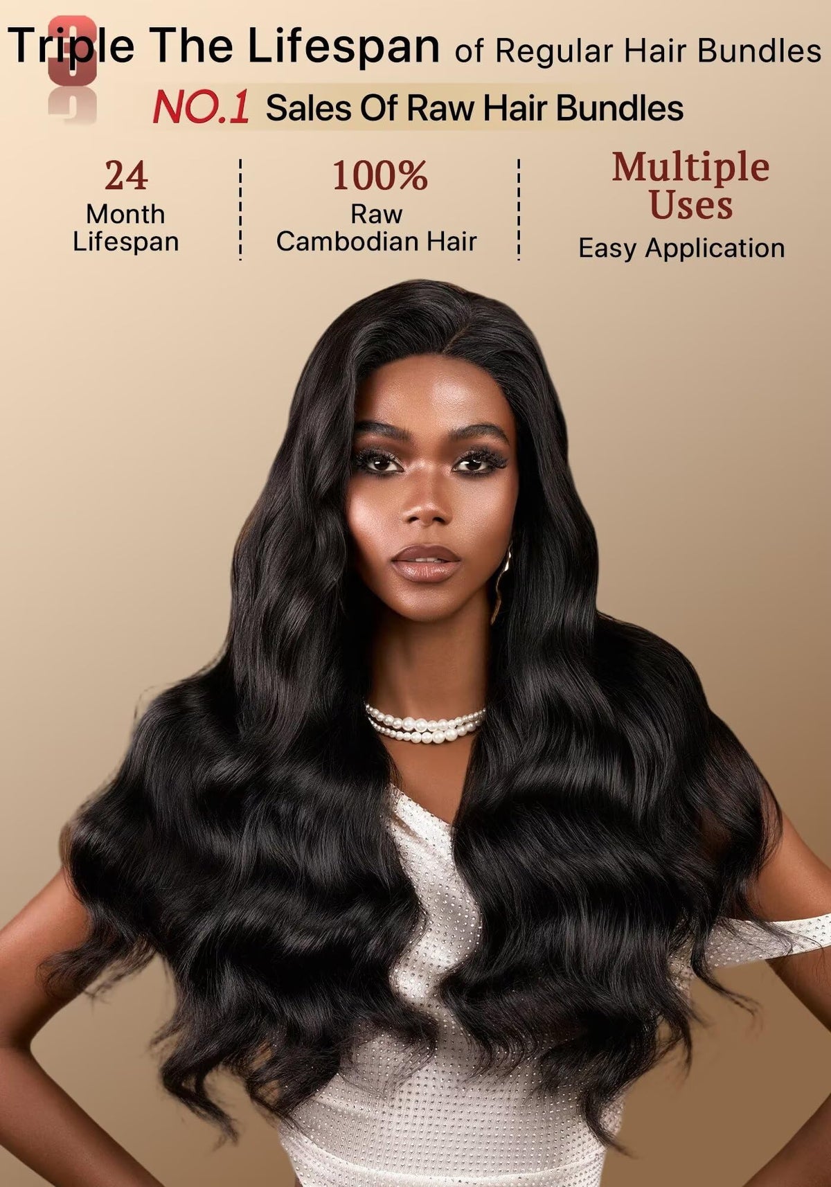 Triippy wavy bundles hold curls and rebound after washing