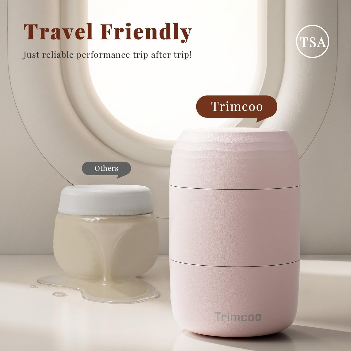 Trimcoo magnetic label system helps you identify bottles at a glance.