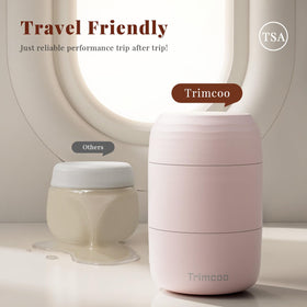 Trimcoo magnetic label system helps you identify bottles at a glance.