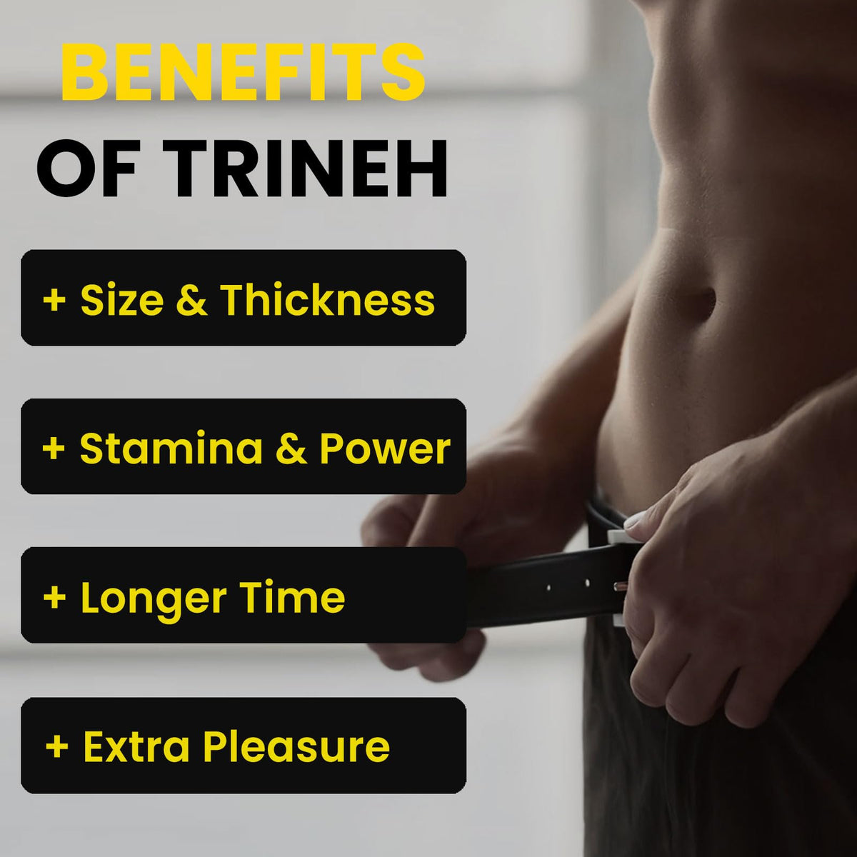 Compact packaging of Trineh Max+ Afro Ayiti Oil for Men for easy travel