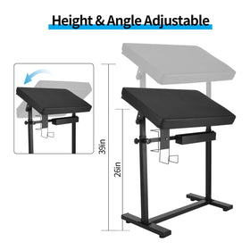 Tripartite arm rest quick-install with included manual for fast setup