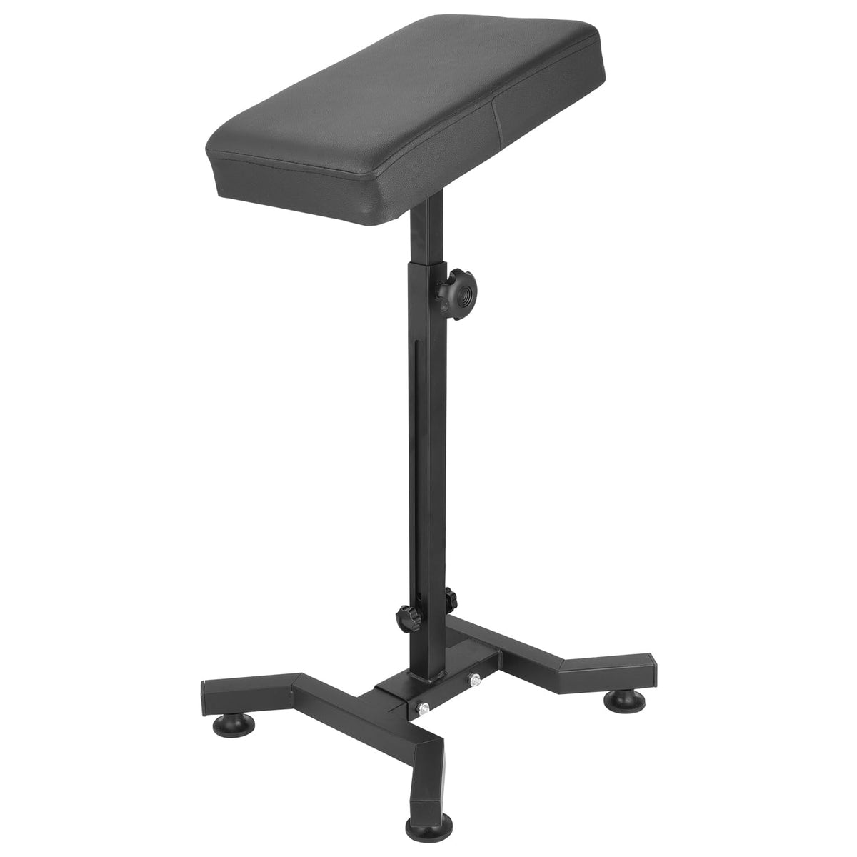 Tripartite Tattoo Armrest Stand with enlarged leather panel for comfortable positioning.