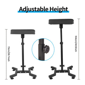 Tripartite Tattoo Armrest Stand features tiltable design for versatile positioning.