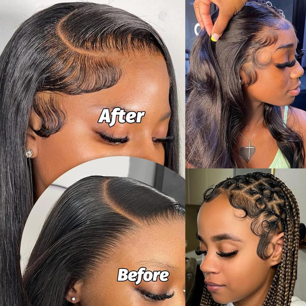 TRIPYGO Edges can be dyed or curled for versatile styling