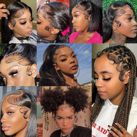 TRIPYGO Edges reusable baby hair strips for multiple looks