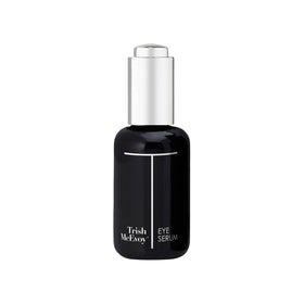 Trish McEvoy Beauty Booster Eye Serum bottle close-up for lightweight hydration