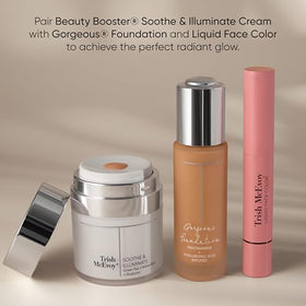 Trish McEvoy Beauty Booster on skincare shows primer use for makeup ready skin