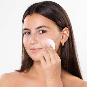 Trish McEvoy Beta Hydroxy Pad texture close-up for smoother skin.