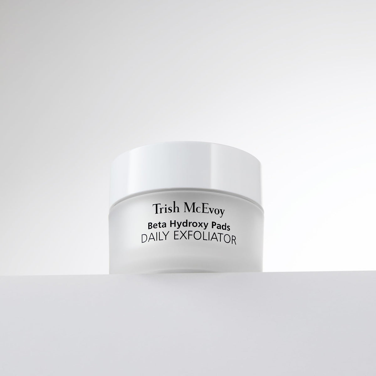 Trish McEvoy Correct and Brighten pad packaging showing convenient daily exfoliator.