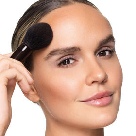 Trish McEvoy Dual Resort Bronzer Refill deeper shade for precise sculpting along cheekbones