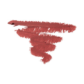 Trish McEvoy Essential Pencil Lip Crayon nude on lips shows semi-matte color