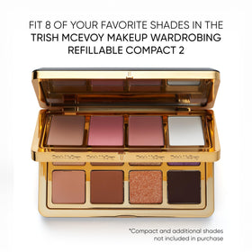 Trish McEvoy Eye Definer Deep Aubergine packaging highlighting refill compatibility