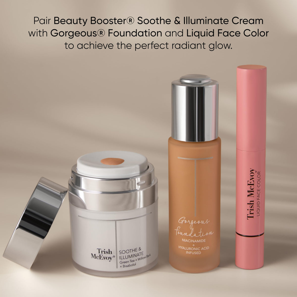 Trish McEvoy Liquid Face Color Glow complements a range of skin tones