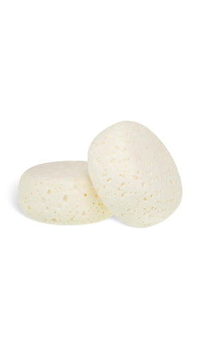 Trish McEvoy Sexy 9 Blackberry & Vanilla Musk body sponge duo delivers luxurious cleansing and fragrance.