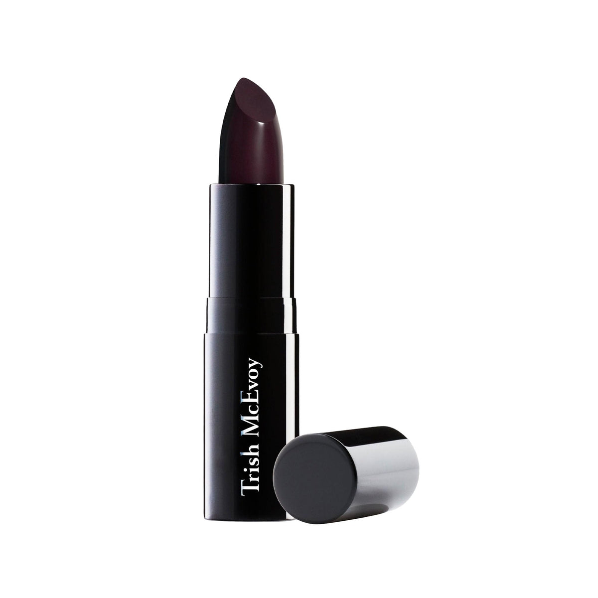 Trish McEvoy Sheer Lip Color Mulberry bullet close-up, smooth glide for everyday wear.