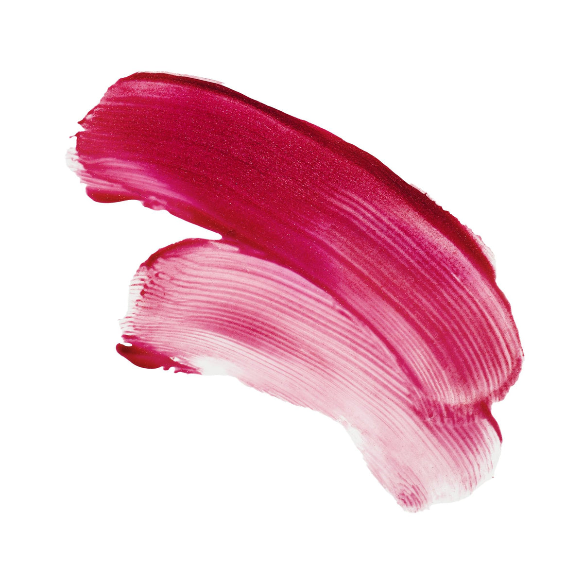 Trish McEvoy Mulberry lip color swatches on lips with natural tint.