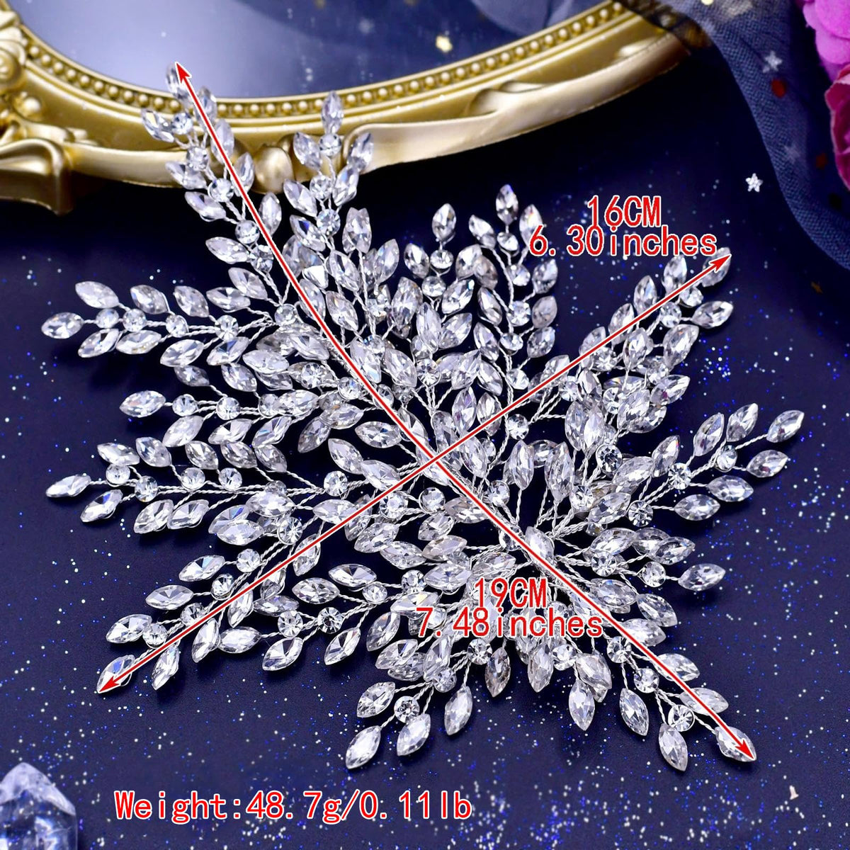TRiXY Gatsby-inspired headband shines at 1920s parties with vintage glamour