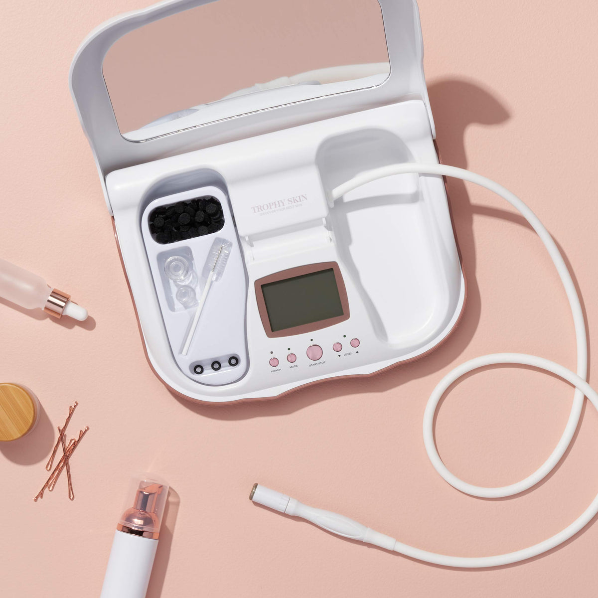 Trophy Skin MicrodermMD complete kit packaging with organized components