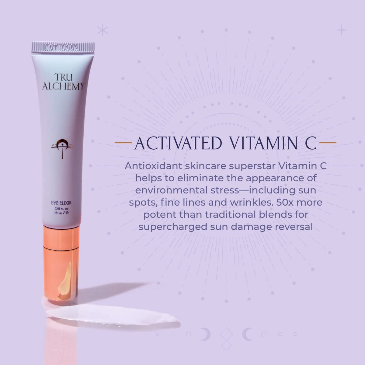 Tru Alchemy Eye Elixir morning routine step