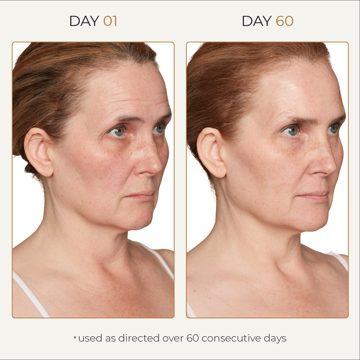 Tru Alchemy Spot Check on the face for even tone during application