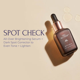 Tru Alchemy Spot Check serum on hand demonstrates lightweight hydration