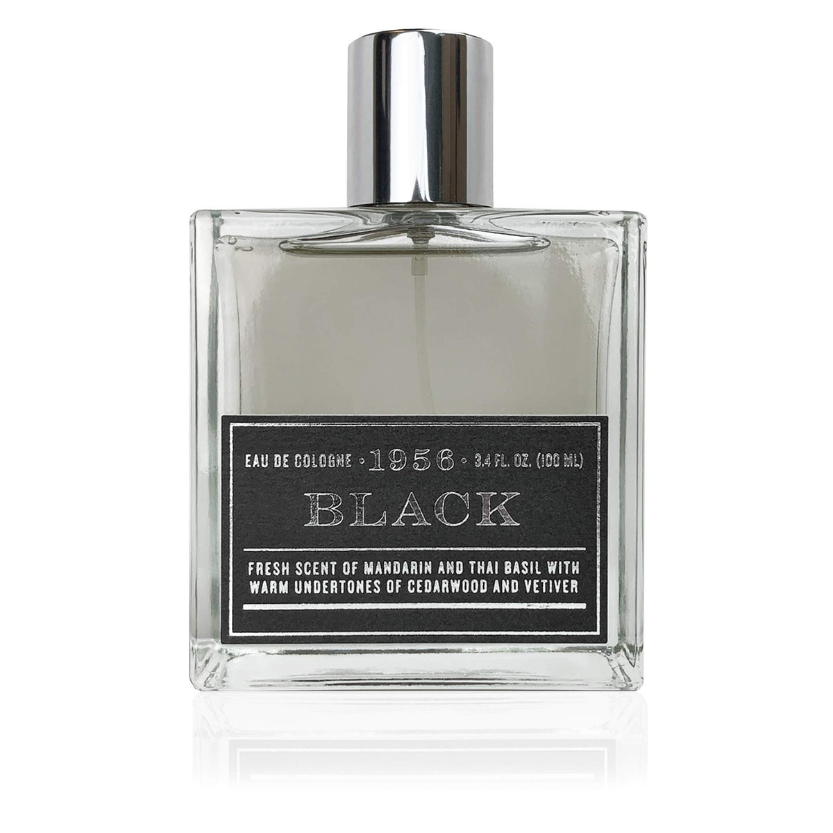 Tru Fragrance Beauty 1956 Black bottle front view for everyday sophistication