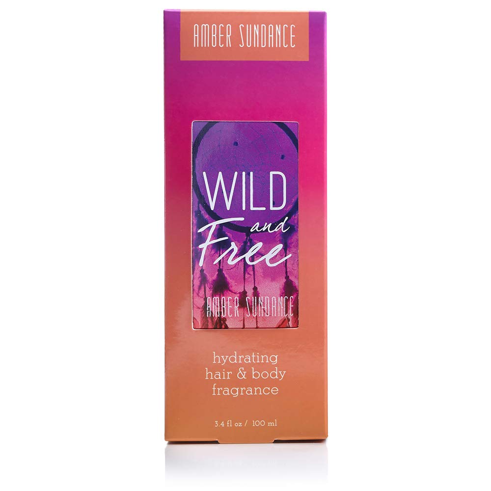 Close-up of Amber Sundance label showing premium notes and design.