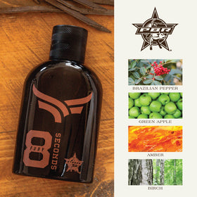 Note set highlights Brazilian pepper, green apple and lavender in 8 Seconds Fury.