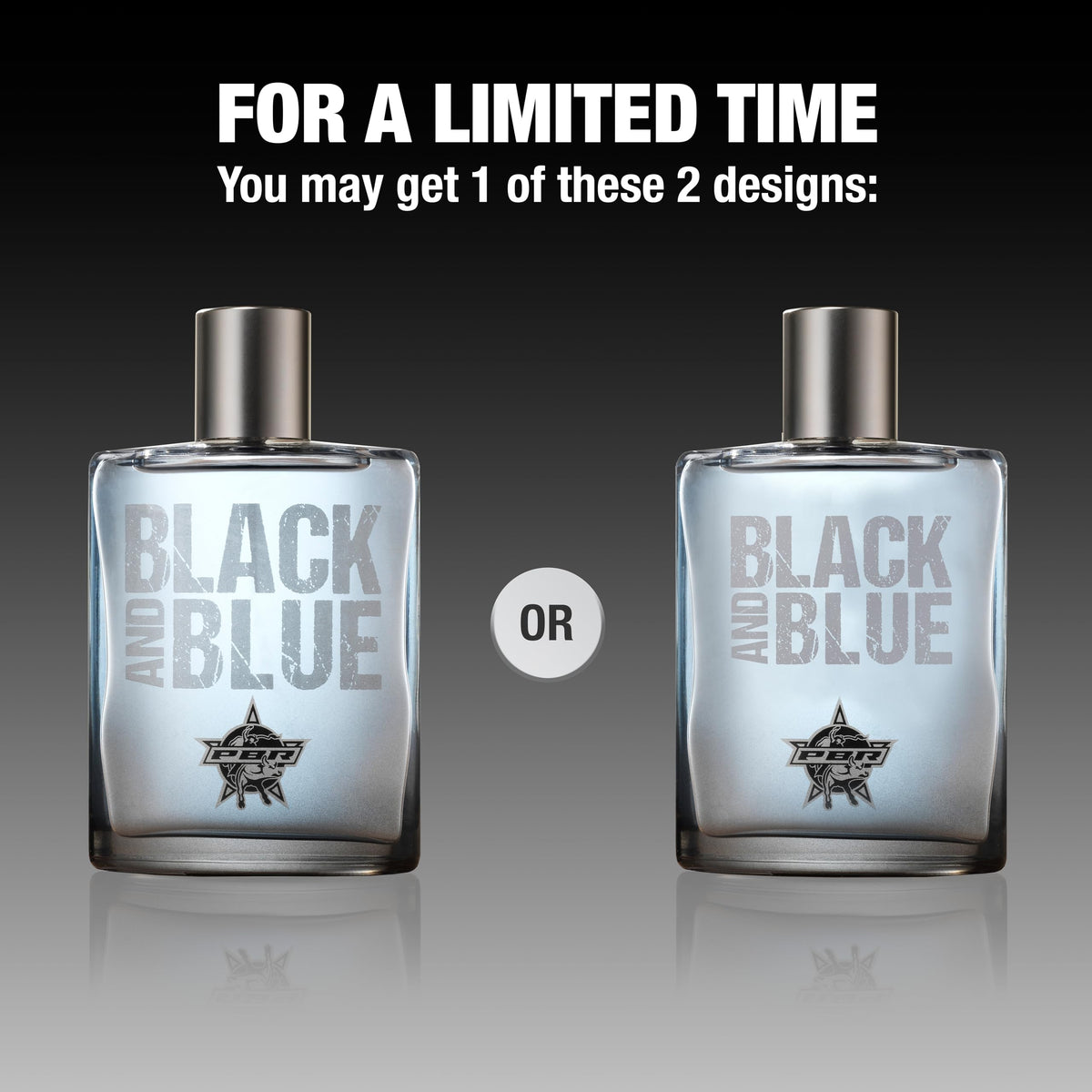 Tru Fragrance Beauty Tru Western PBR Black Blue box packaging on display