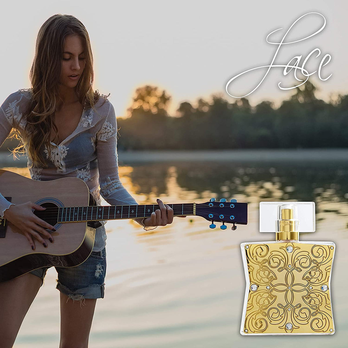 Tru Fragrance Beauty Western Lace packaging design appears premium